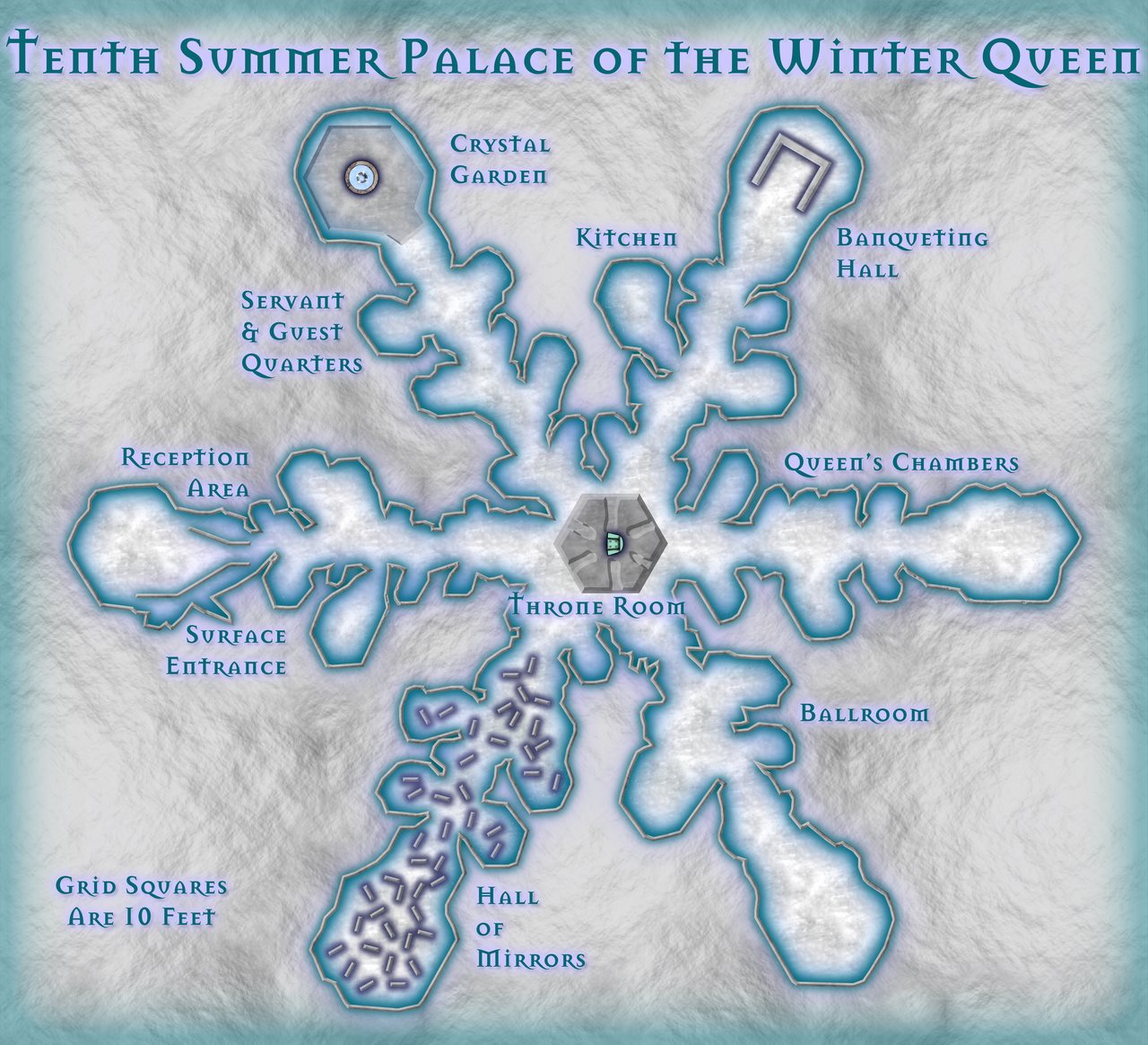 Nibirum Map: summer palace of the winter queen 10 by Wyvern